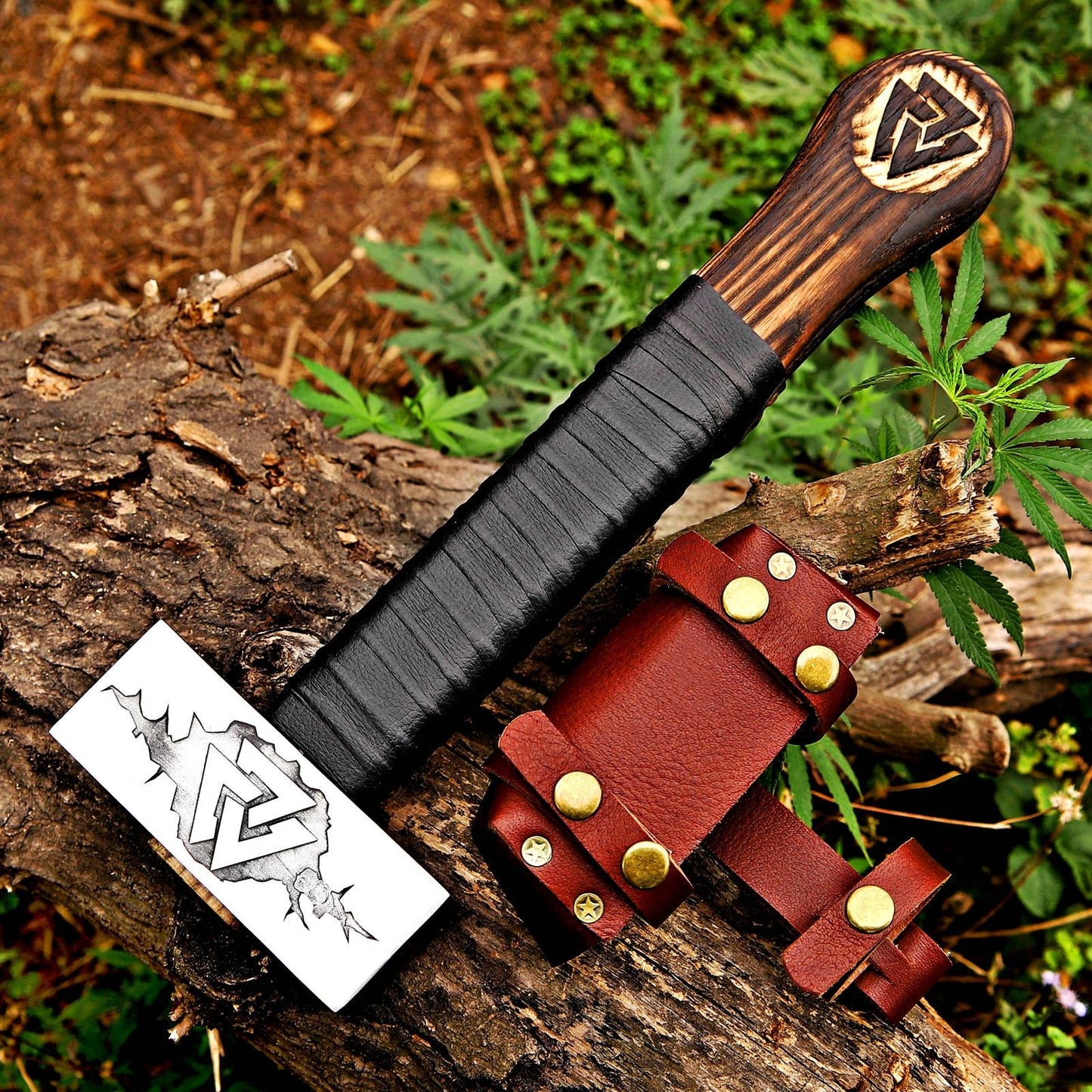 Hammer Handmade Norse Viking Blacksmith Hammer, Functional Viking Hammer Perfect Gift for Your Viking Lover's, Birthday Anniversary gift