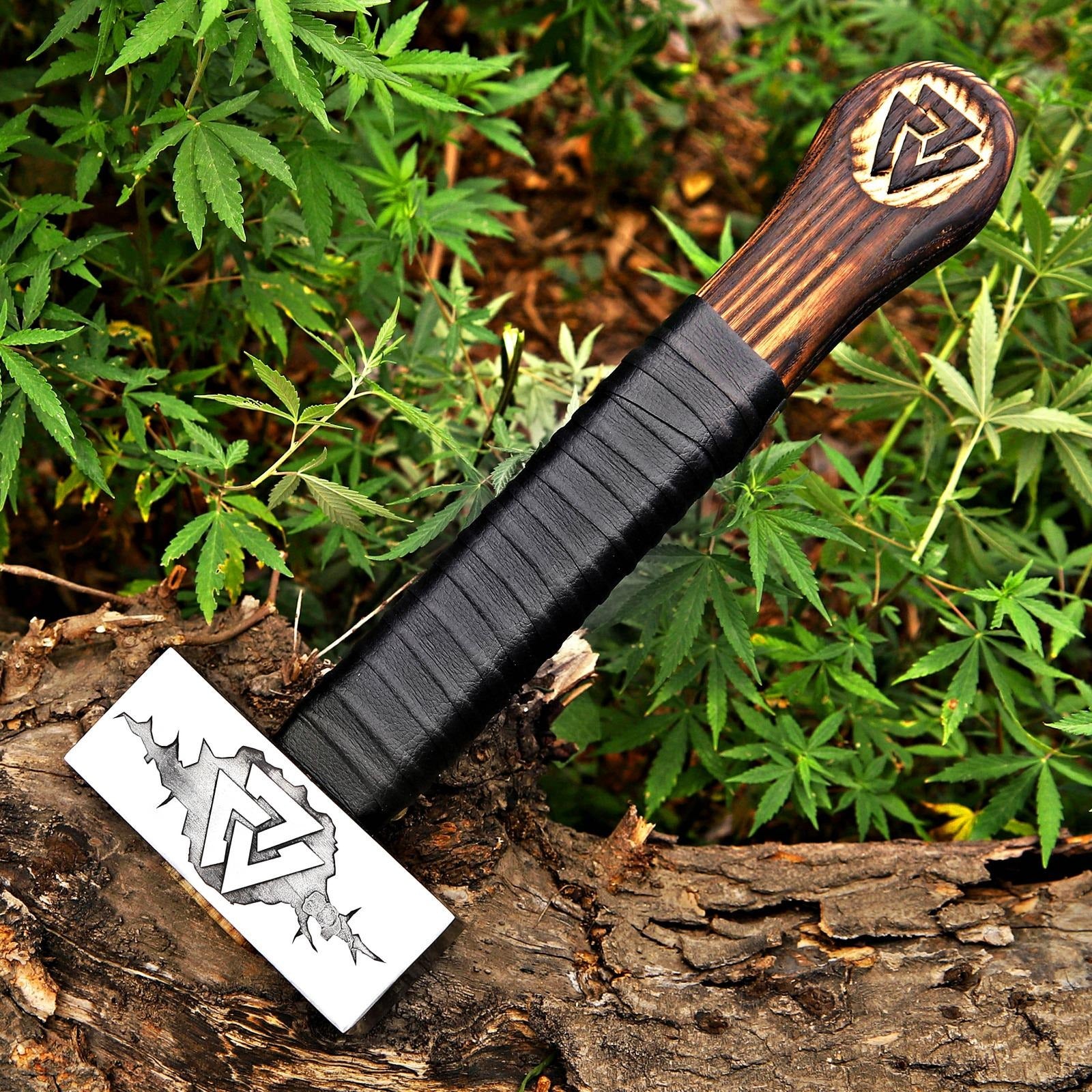 Hammer Handmade Norse Viking Blacksmith Hammer, Functional Viking Hammer Perfect Gift for Your Viking Lover's, Birthday Anniversary gift