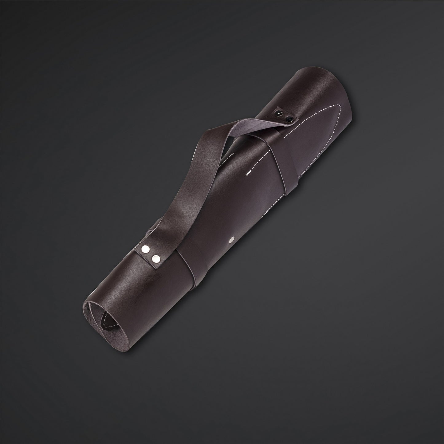 Premium Damascus Chef Knife Set – 5-Piece Rosewood Kitchen Knives with Sharpener & Leather Case | Professional High-Carbon Steel USA