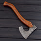 Hand Forged Damascus Viking Tomahawk Battle Ready Axe for Warriors Collectors & Outdoor Survival USA
