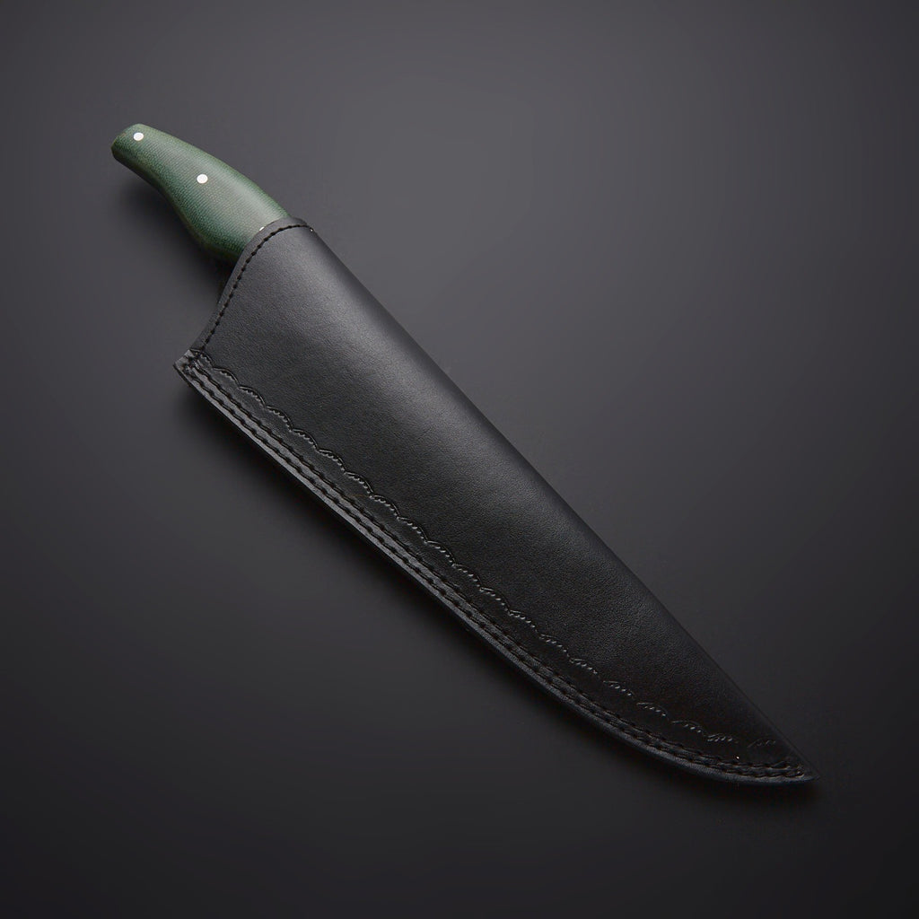 Premium Fixed Blade Chef Knife – Razor Sharp Kitchen Knife for Professional & Home Cooking | High Carbon Steel Culinary Knife