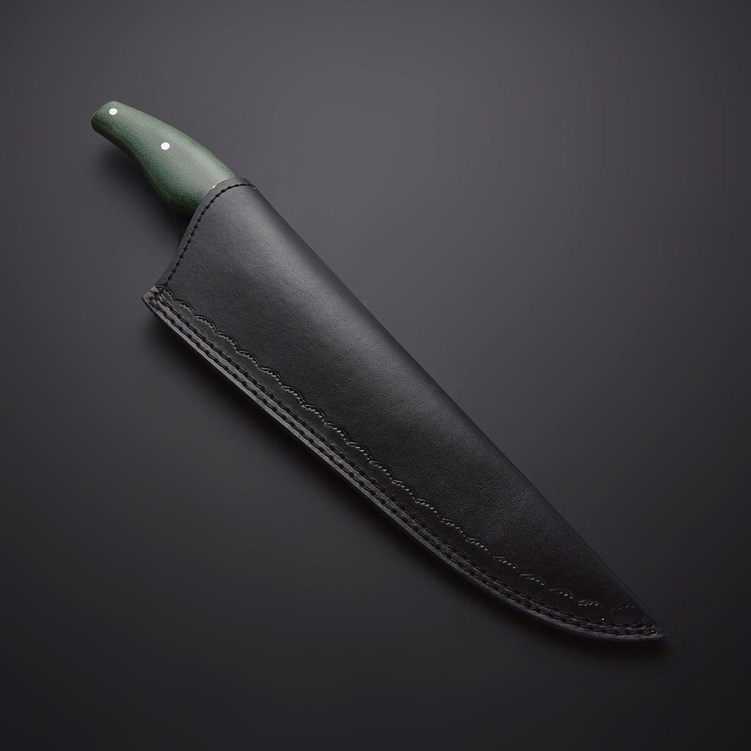 Premium Fixed Blade Chef Knife – Razor Sharp Kitchen Knife for Professional & Home Cooking | High Carbon Steel Culinary Knife