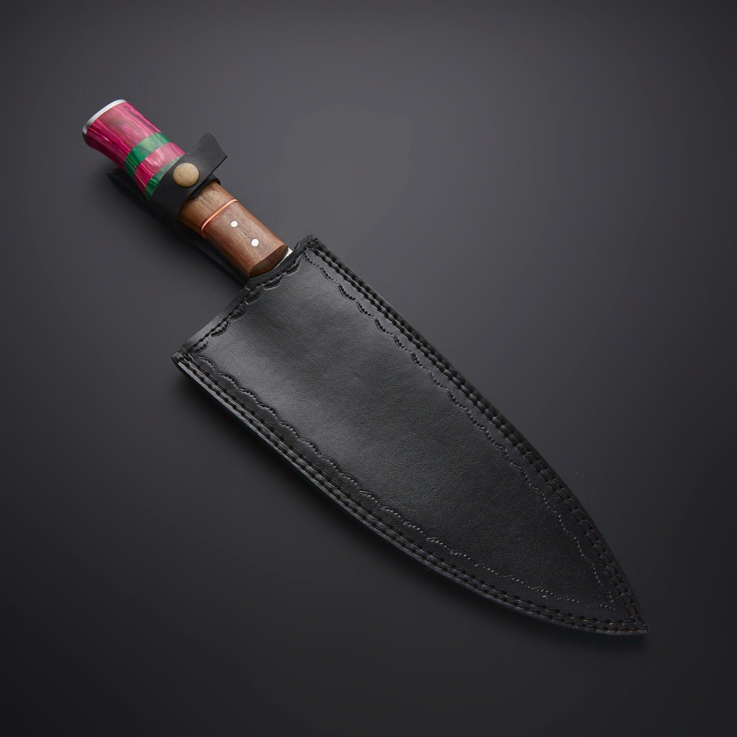 Premium Fixed Blade Chef Knife – Razor Sharp Kitchen Knife for Home & Pro Chefs | High Carbon Steel Cooking Essential